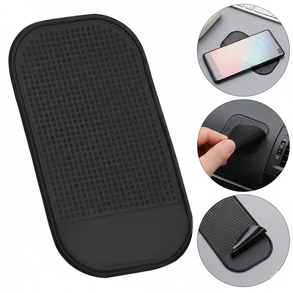 Silikonska protivklizna podloga za auto – Sigurnost za vaš telefon i sitnice