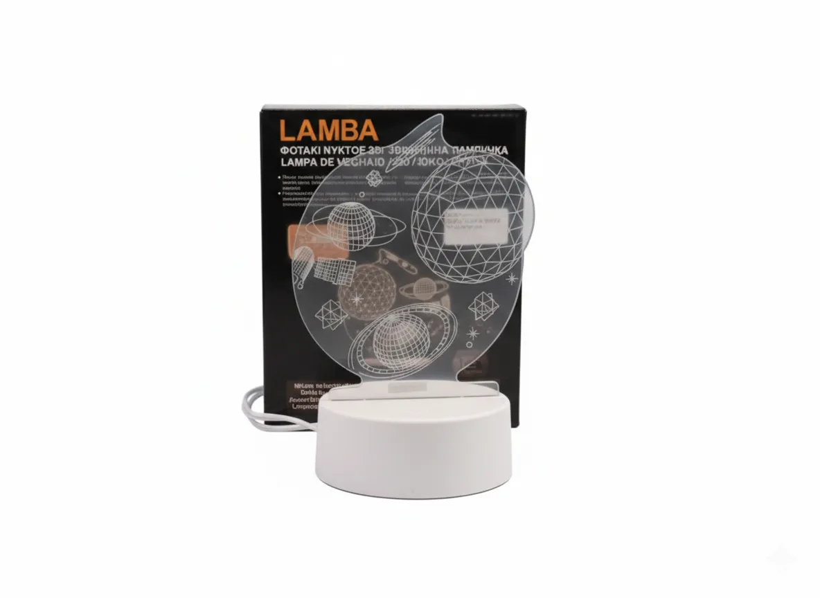 3D LED lampa Planete i svemir – Magično osvjetljenje za vaš dom