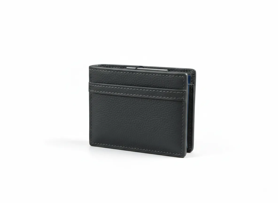 Elegantni crni muški novčanik