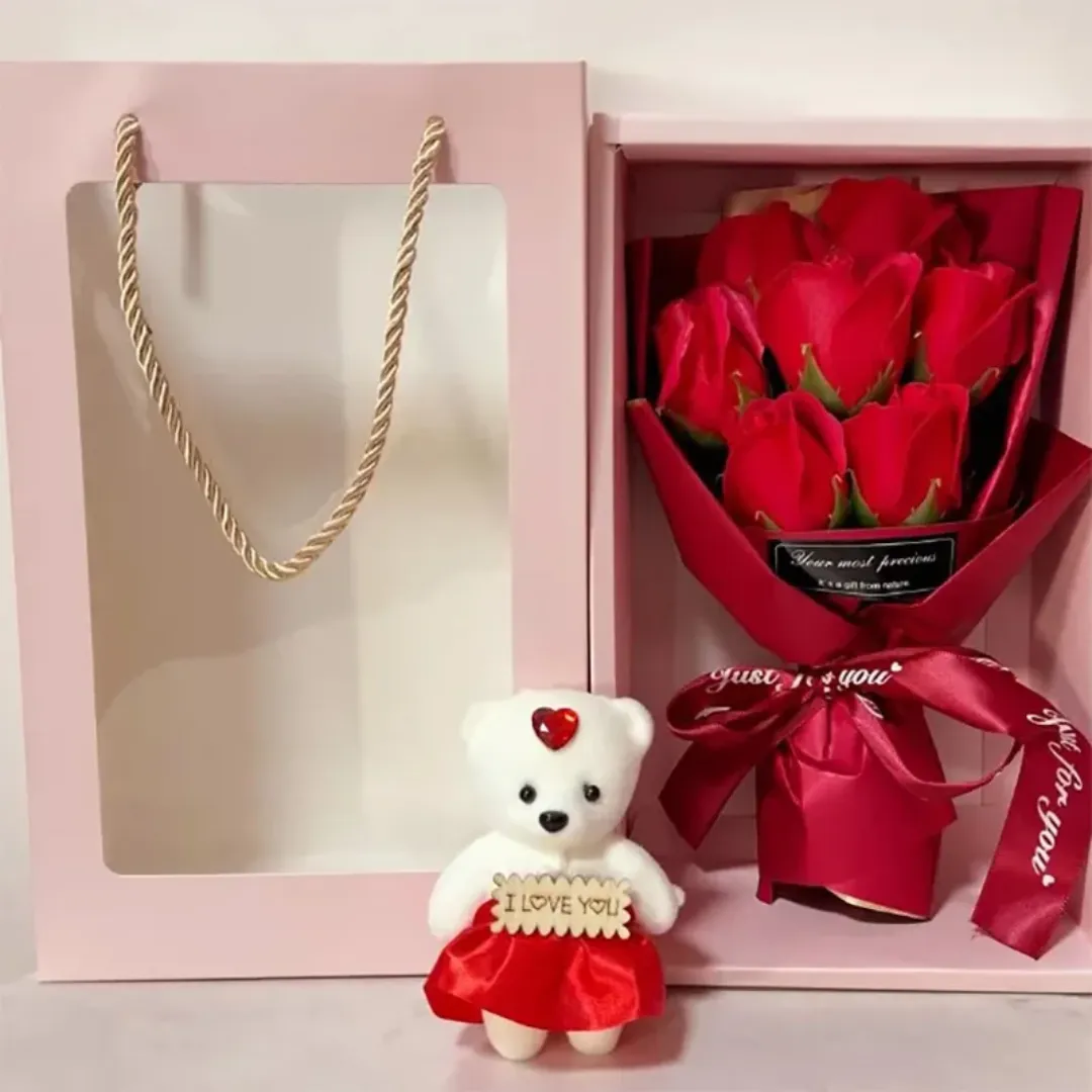 Buket set crveni
