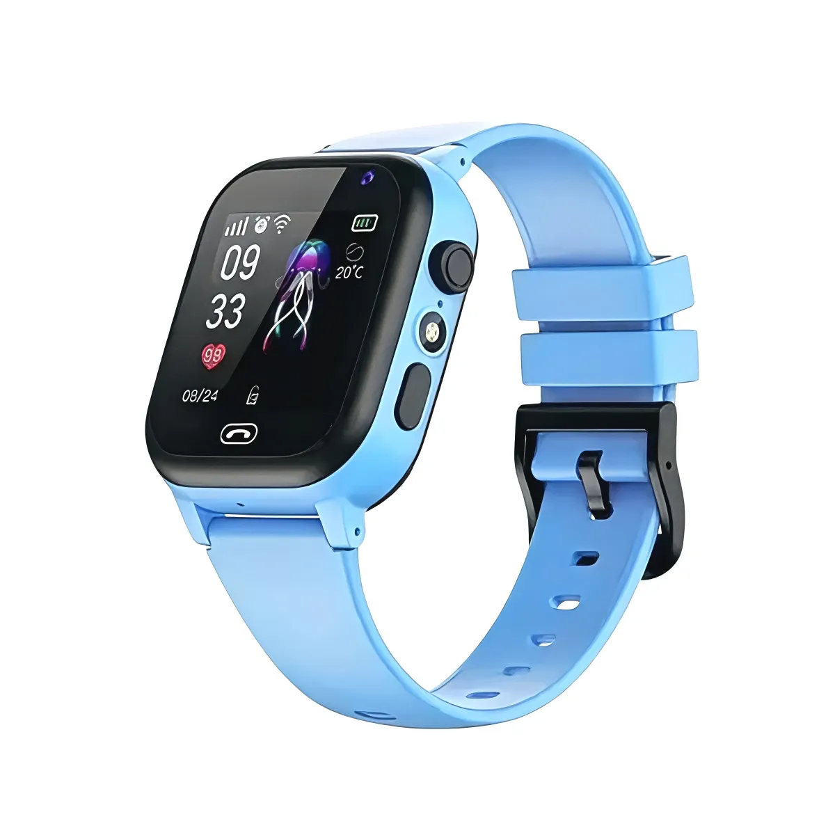 Child Smart Watch 4G GPS – Dječiji muški Pametni Sat sa SIM Karticom, SOS Pozivima i Praćenjem Lokacije