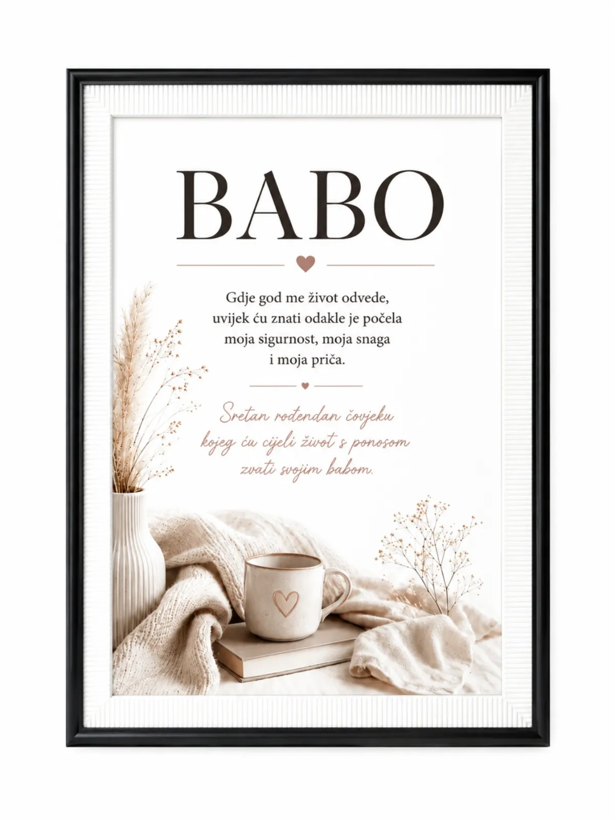 Personalizovani poster za babu/oca/tatu