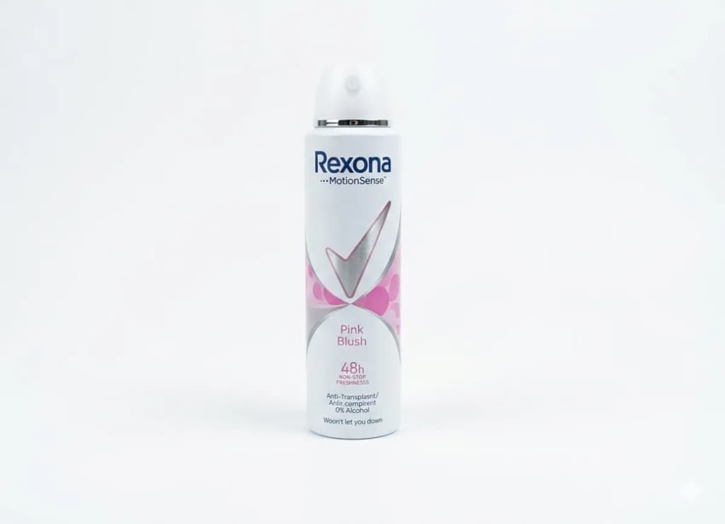Proizvod Rexona Pink Blush MotionSense ženski sprej antiperspirant